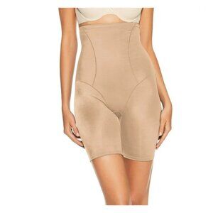 NEW! Bali High Waist Thigh Slimmer Shapewear Body Shaper Shorts Nude 2XL